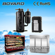 Supermercado vitrina refrigeradores condensação unidade de troca de calor equipamentos com r404a compressor de geladeira rotativa